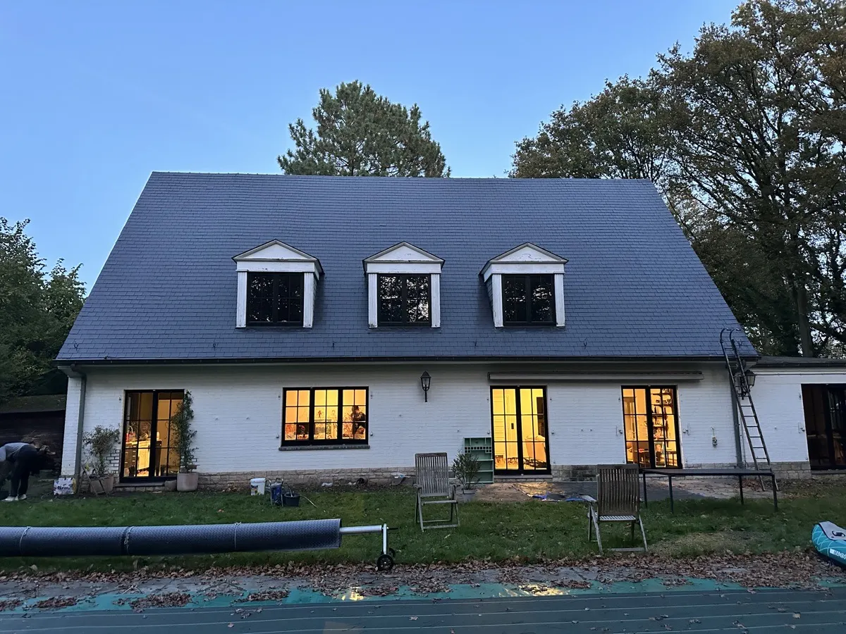 Dak na coating — als nieuw